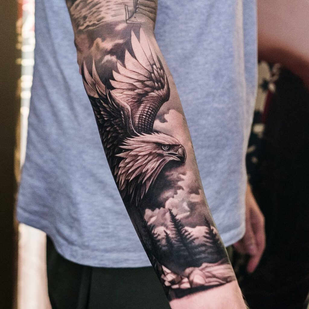 A Full Sleeve Made in Bali Tattoo Studio