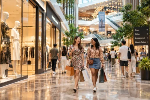 retail destination tourists shopping experience